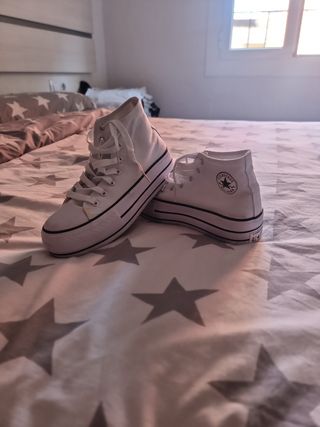 Tipo Converse blancas - Talla 38