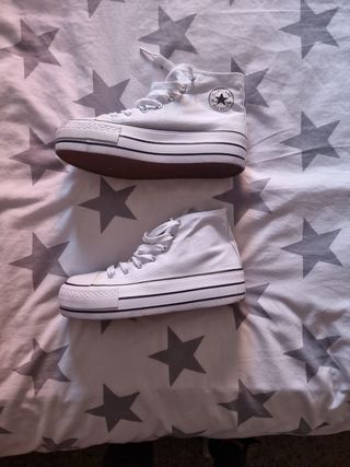 Tipo Converse blancas - Talla 38