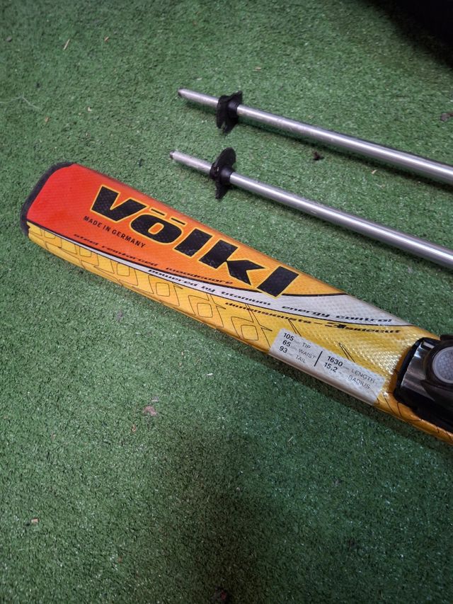 Sci Volkl Super Energy + Bastoni