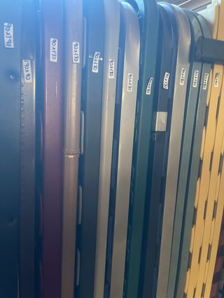 Somier metálico 90x180cm con 4 patas