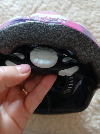 Casco bici bimba rosa