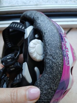 Casco bici bimba rosa