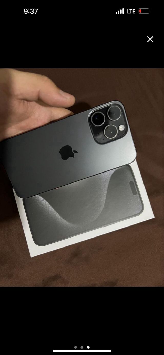 iPhone 15 Pro Max Gris Espacial