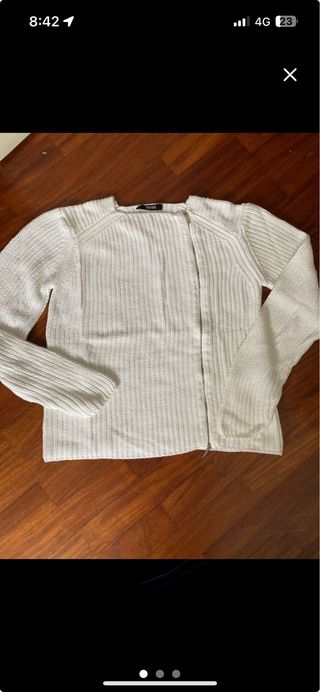 Chaqueta Hugo Boss blanca talla XS