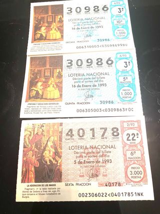 Lotería Nacional 1993