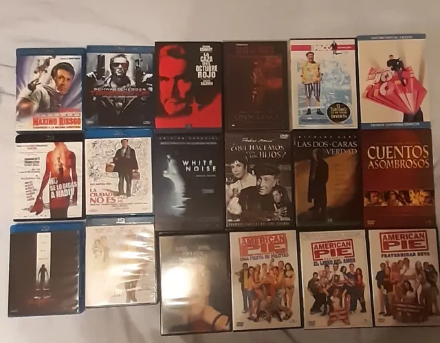 Blu-Ray y DVDs Variados