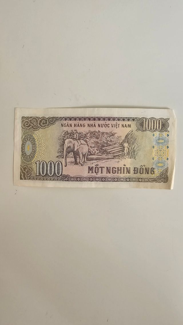 Billete Vietnam 1000 Dong