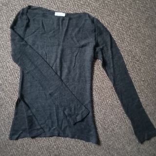 Maglia In Tulle Grigio, tg44/46