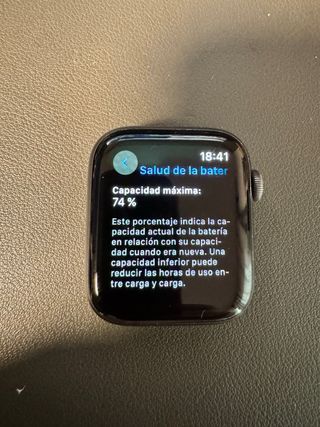 Apple Watch Series 6 44mm - Gris espacial