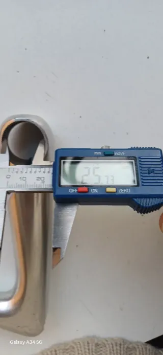 attacco manubrio Cinelli per bicicletta  125 mm