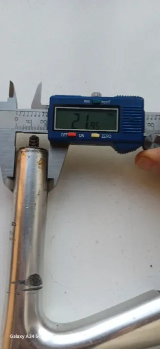 attacco manubrio Cinelli per bicicletta  125 mm