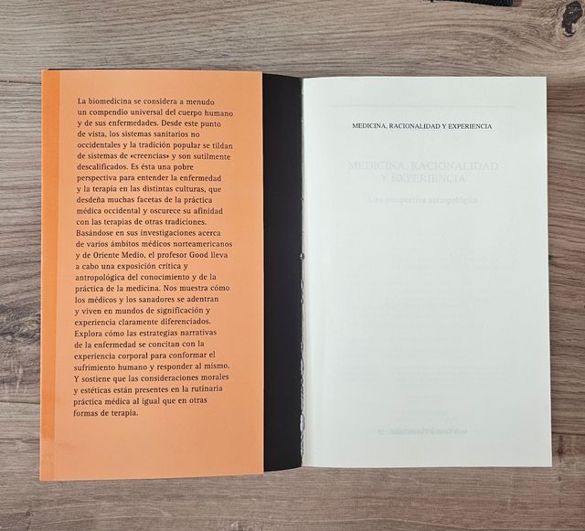 Medicina, Racionalidad y Experiencia