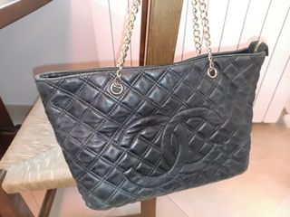 Chanel borsa donna vintage originale shopping bag
