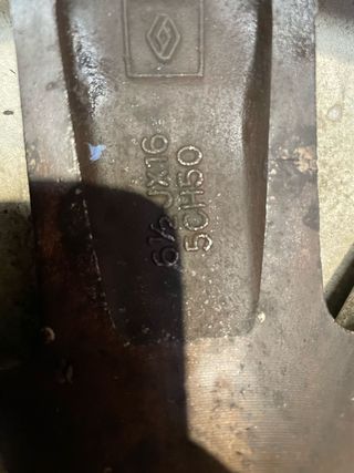 JUEGO DE LLANTAS PARA RENAULT LAGUNA II 16" 