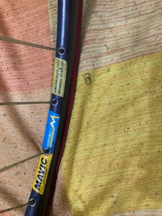 Rueda Mavic Open delantera