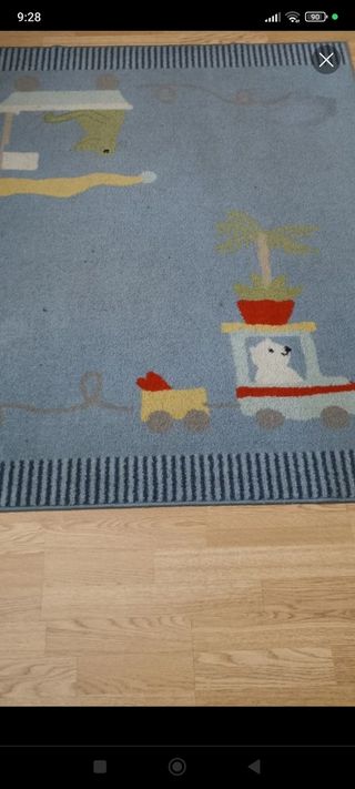 Alfombra infantil multicolor