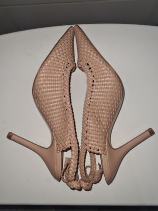 Sandalias tacón Zara