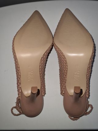 Sandalias tacón Zara