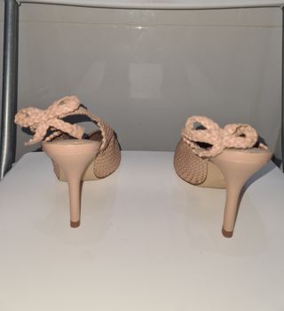 Sandalias tacón Zara