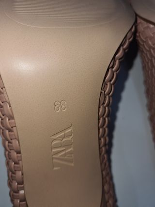 Sandalias tacón Zara