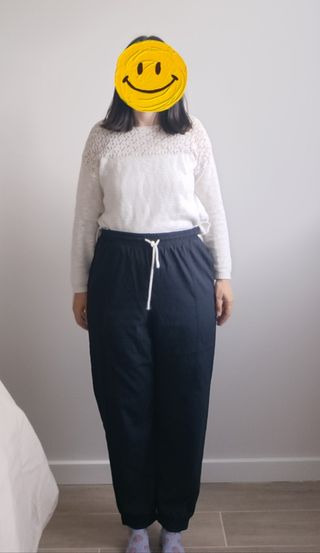 Pantalón Zara azul - Talla XL