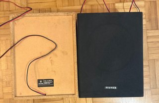 tocadiscos SILVER vintage, altavoces y auriculares