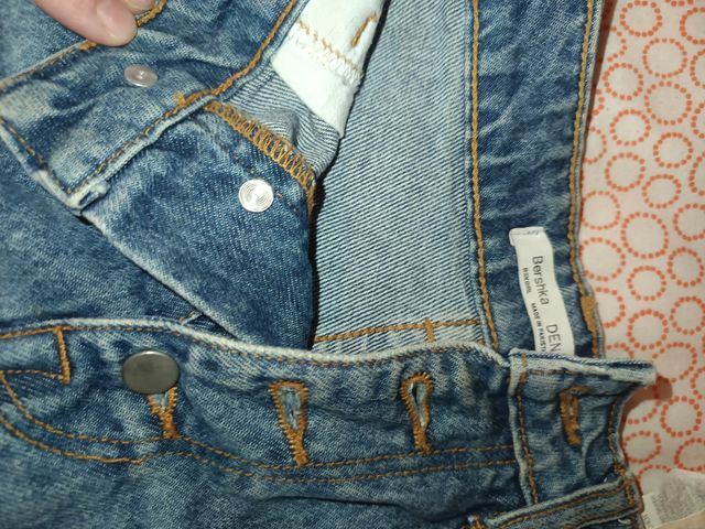 Shorts vaqueros ZARA negros