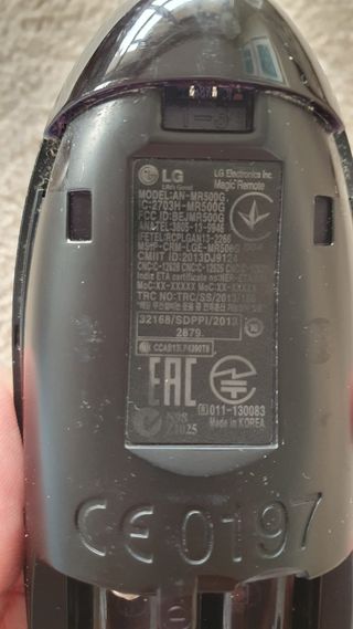 Mando ORIGINAL LG TV Magic Control modelo AN-MR500