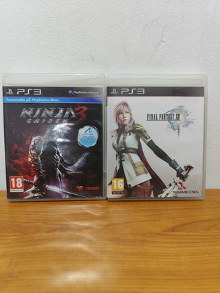 PS3 (PlayStation 3): Ninja Gaiden 3 & Final Fantas