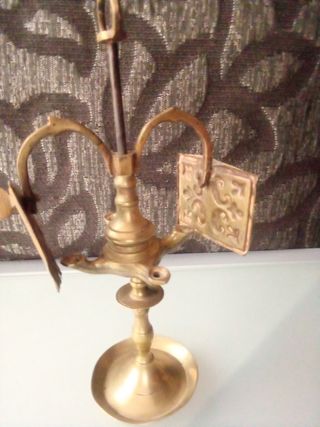 Cuadro costumbrista y objetos vintage