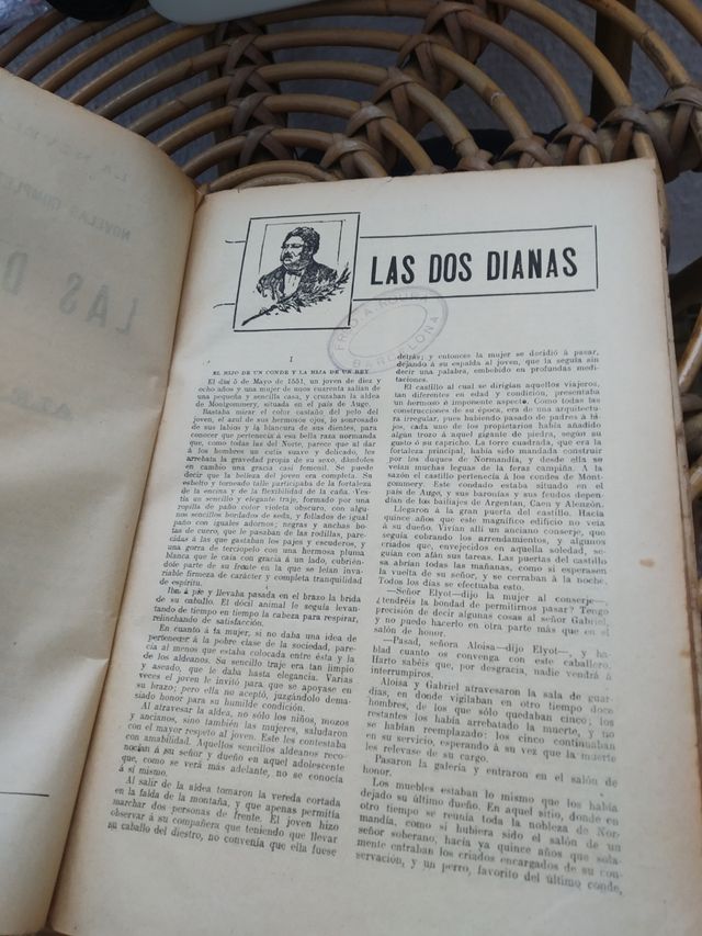 Livros antigos: O homem que ri & As duas Dianas