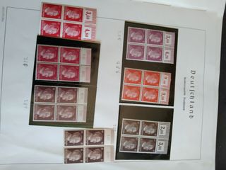 Sellos Hitler: Alemania - en bloque de 4,