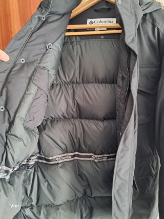 Chaquetón Columbia negro - Talla M