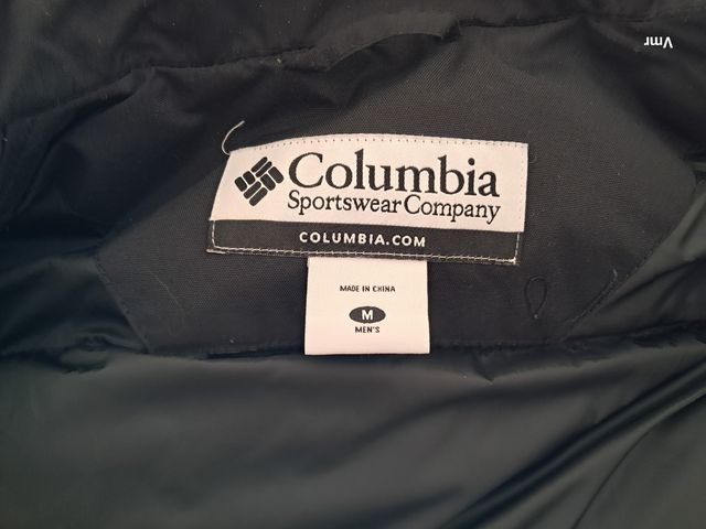 Chaquetón Columbia negro - Talla M