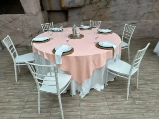 Alquiler Material Eventos. Sillas, Mesas...