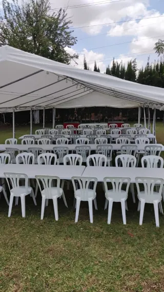 Alquiler Material Eventos. Sillas, Mesas...