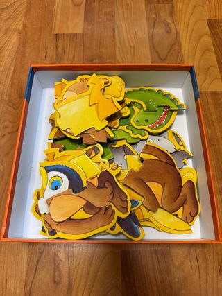 Pack de 2 puzzles DJECO animales.