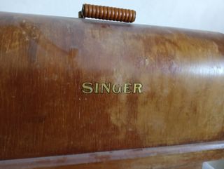 Máquina coser antigua Singer