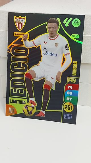 Card "VARGAS"; EDICION LIMITADA de Adrenalyn XL