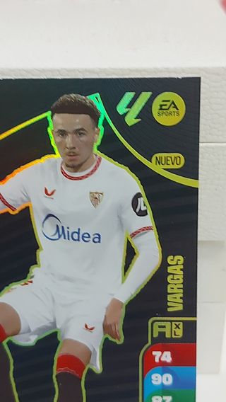 Card "VARGAS"; EDICION LIMITADA de Adrenalyn XL