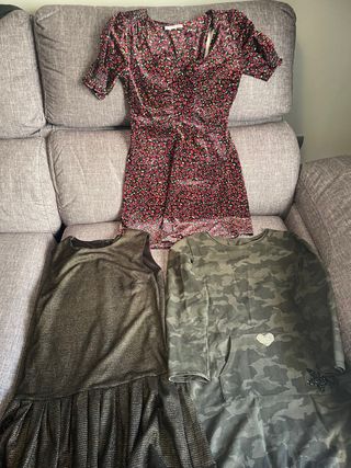 3 Vestidos Talla M - Variados