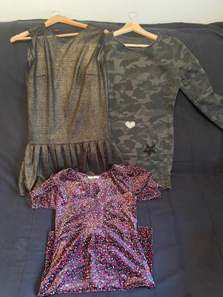 3 Vestidos Talla M - Variados