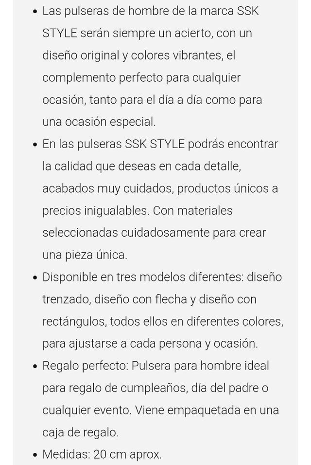 Pulsera cuero negra y azul metalizada