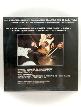 Los Relámpagos 90 LP 1991 Barsa Promociones