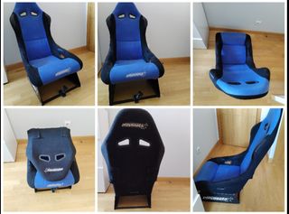 Playseat, volante g29, wheel stand pro y TV