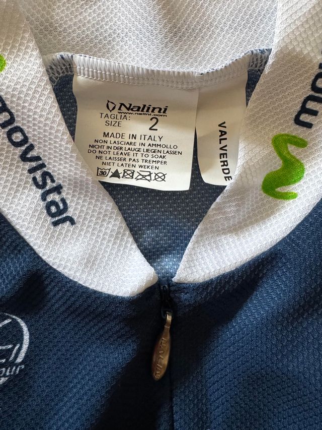 Maillot Oficial y firmado de Alejandro Valverde