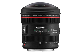 Objetivo Canon EF 8-15mm f/4L Fisheye USM