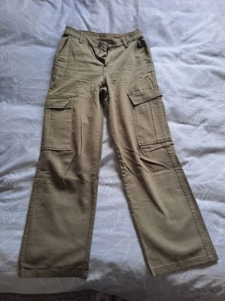 Pantalones Cargo Verde Militar 