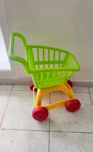 Carrito compra infantil PERFECTO ESTADO