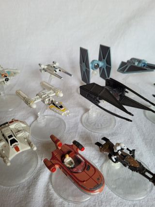 Lote de 17 naves Star Wars